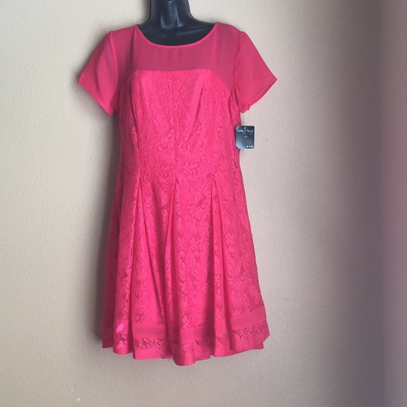 ladies hot pink dresses